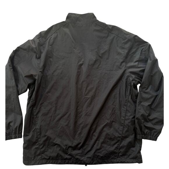 Greg Norman Black Zip Up‎ Windbreaker Jacket LARGE - Picture 3 of 4